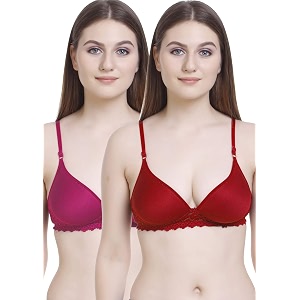 StyFun Womens Cotton Stylish Push Up Padded