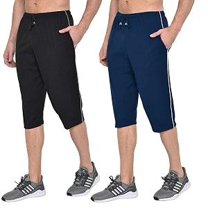 Mens Regular Fit Cotton Three by Fourth