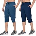 Men39s Regular Fit Cotton Three by Fourth
