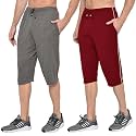 Men39s Regular Fit Cotton Three by Fourth