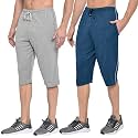 Men39s Regular Fit Cotton Three by Fourth