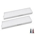 Style 8 and 14 Vacuum Pleated Post Motor Filter for Lift-Off series - Compatible with Bissell Style 8, 14, 3091 HEPA Filter，# compare to part 3091, 2036608，2 pack with a brush