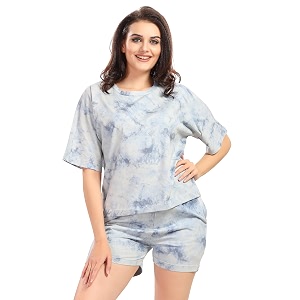 women39s cotton printed night suit set pack of 1