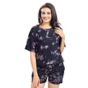 Women's Cotton Printed Night Suit Set Pack of 1