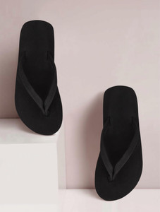STYLE HEIGHT Men Slippers Black 8 UK