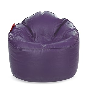 style homez premium leatherette mooda rocker lounger bean bag xxl size purple color cover only