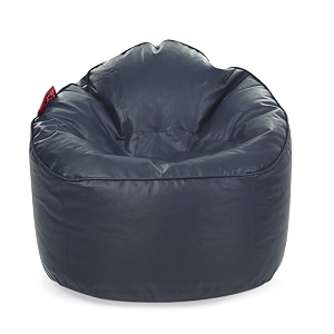 style homez premium leatherette mooda rocker lounger bean bag xxl size grey color cover only