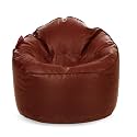 Style Homez Premium Leatherette Mooda Rocker Lounger Bean Bag XXL Size Tan Color Cover Only