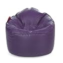Style Homez Premium Leatherette Mooda Rocker Lounger Bean Bag XXL Size Purple Color Cover Only
