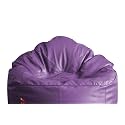 Style Homez Premium Leatherette Mooda Rocker Lounger Bean Bag XXXL Size Purple Color Cover Only