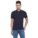 Style Quotient Men Beige Solid Mandarin Collar