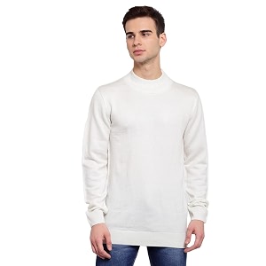 style quotient men brown acrylic pullover