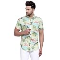 Style Quotient Men Green Blue Boxy Flamingo