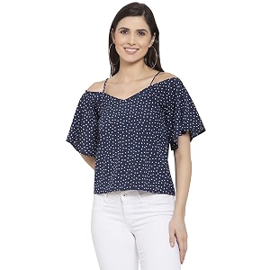 Style Quotient Womens Polka Dots Regular Fit