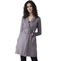 Style Quotient Women39s Rayon Mid-Thigh Jacket
