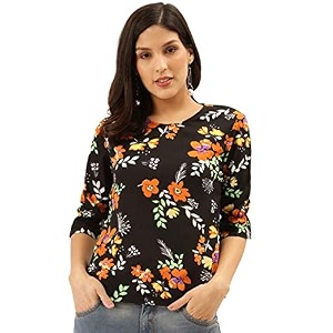 Style Quotient Women Abstract Printed Polyester Smart