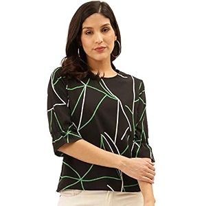 Style Quotient Women Abstract Printed Polyester Smart