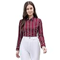 Style Quotient Women Beige White Stripe Printed