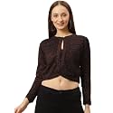 Style Quotient Women Black amp Red Shimmered