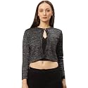 Style Quotient Women Black amp Red Shimmered