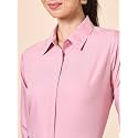 Style Quotient Women Black Cotton Blend Formal