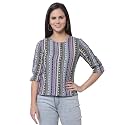 Style Quotient Women Black and Multi Geometric