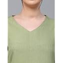 Style Quotient Women Black Self Design Polyester