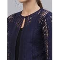 Style Quotient Women Black Solid Shrug