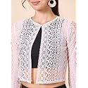 Style Quotient Women Black Solid Shrug