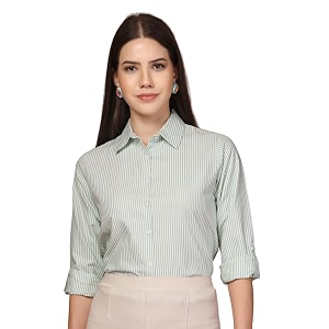 Style Quotient Women Gray and White Cotton