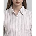 Style Quotient Women Gray and White Cotton