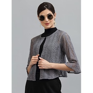 Style Quotient Women Grey Shrug