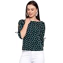 Style Quotient Women Polka Printed polycrepe Smart