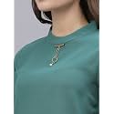 Style Quotient Women Purple Crepe Top