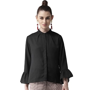 Style Quotient Women Red Regular Fit Solid