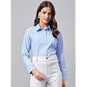 Style Quotient Women Self Design Stripe Blue