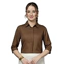 Style Quotient Women Solid Aqua Green Polycrepe