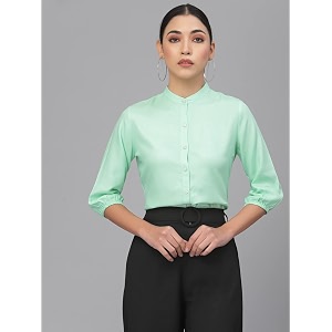 Style Quotient Women Solid Lilac Polyester Formal