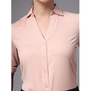 Style Quotient Women Solid Navy Viscose Rayon