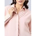 Style Quotient Women Solid Smart Casual Oversized