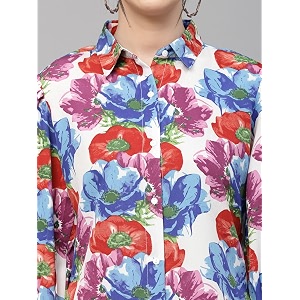 Style Quotient Women White and Multi Floral
