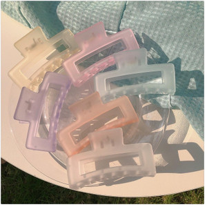 Styledose Large Matte Hair Claw Clips Hair