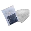 STYLELAB Bubble Bags Pouches For Packing Courier, Size 6 Inches - 8 Inches L×W (Pack of 10) Transparent 40 GSM