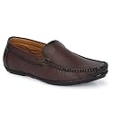 Stylelure Men Synthetic Leather Perforations Suede Loafers