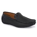 Stylelure Men Synthetic Leather Perforations Suede Loafers