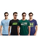 Cotton Blend Regular Fit Half Sleeve Printed