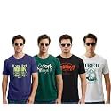 Cotton Blend Regular Fit Half Sleeve Printed