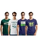 Cotton Blend Regular Fit Half Sleeve Printed