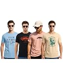Cotton Blend Regular Fit Half Sleeve Printed