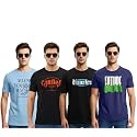 Cotton Blend Regular Fit Half Sleeve Printed
